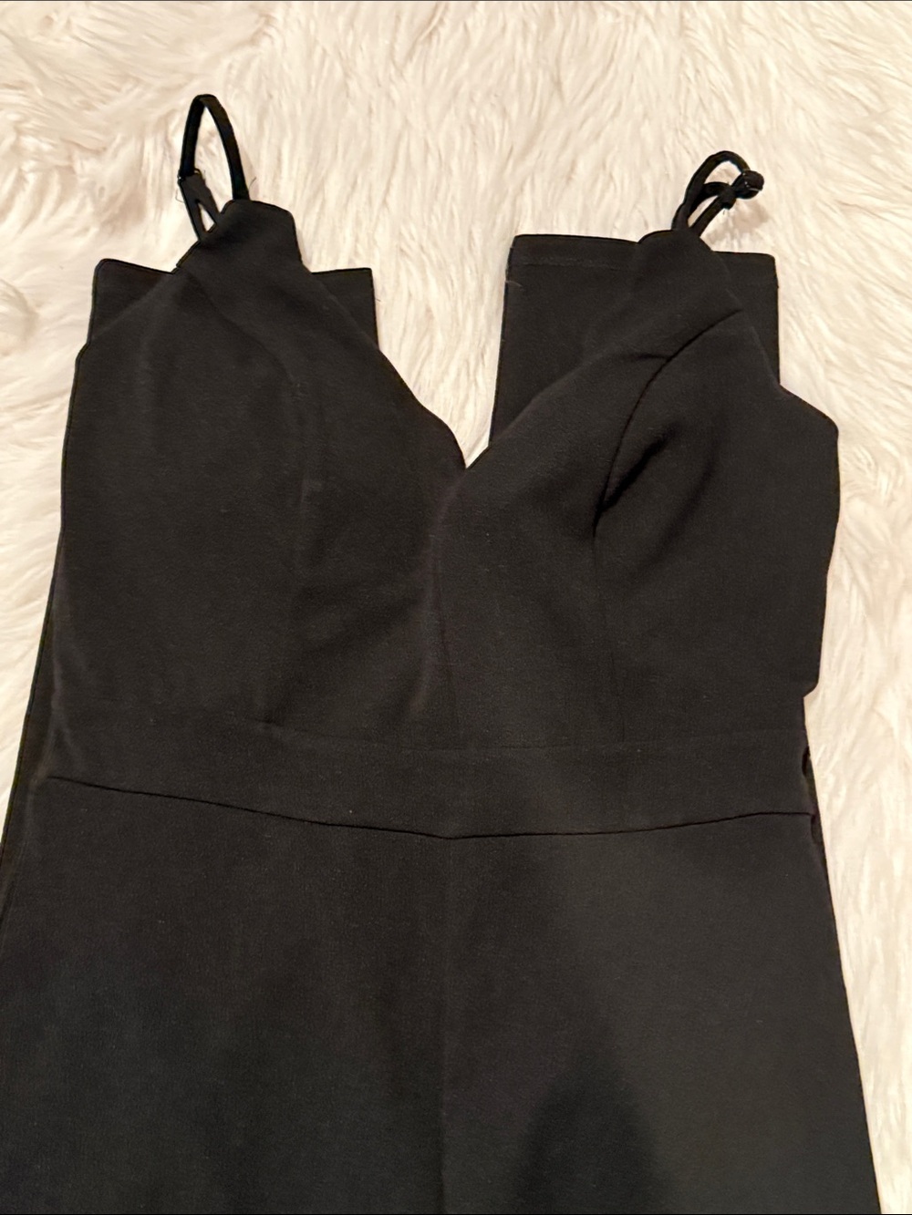 bailey blue Black V-Neck Spaghetti-Strap Jumpsuit - Picture 3 of 5
